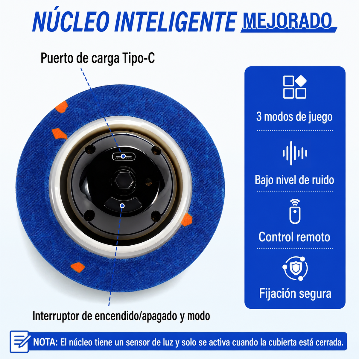 Pelota Interactiva Automática para Perros y Gatos