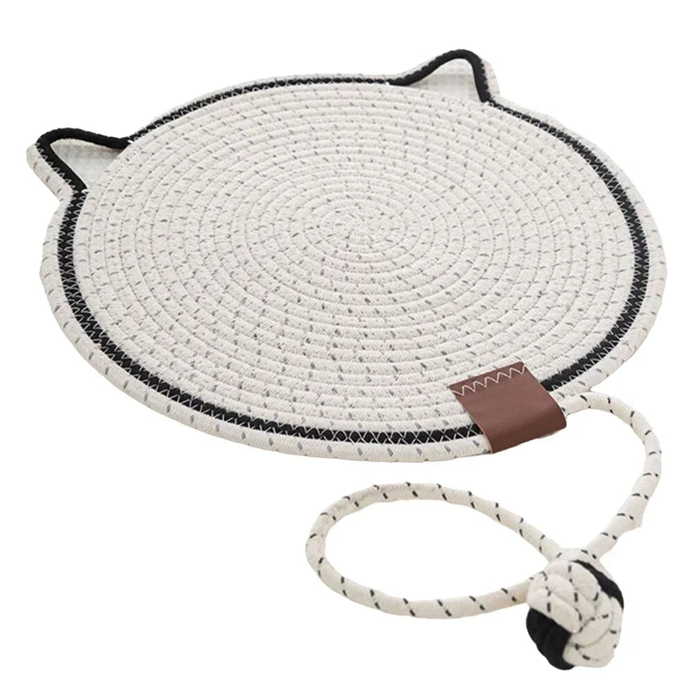Rascador redondo de algodón para gatos | 42 cm