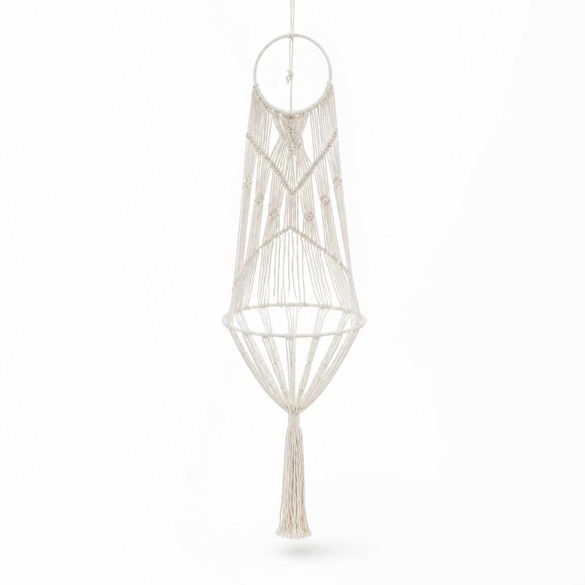 Hamaca Colgante de Macramé para Gatos – 40 cm